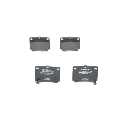Billede af BOSCH 0 986 424 711 Bremseklodser Low Metallic med akustisk advarsel for slid MITSUBISHI: Pajero Sport 1 SUV