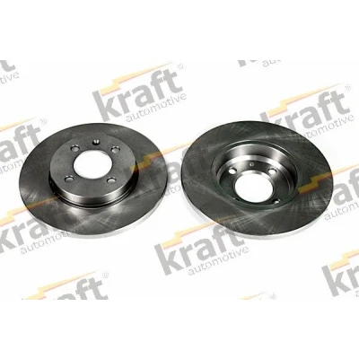 Billede af KRAFT Bremseskive VOLKSWAGEN: Golf 3, 4 Cabrio, 3 Cabrio 256mm 12,9mm fuldstændigt 6040060 357615301 Bremseskiver, Skivebremser