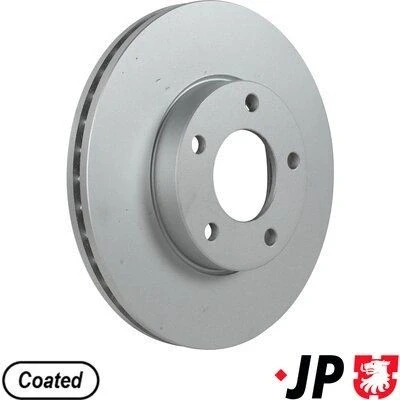 Billede af JP GROUP 3863101300 Bremseskiver foraksel 278 25 5 ventileret coatet MAZDA: 5, 3 Hatchback, Sedan