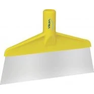 Billede af Vikan Skraber + klinge 26 cm, gul, Egnet til Husdyrbrug
