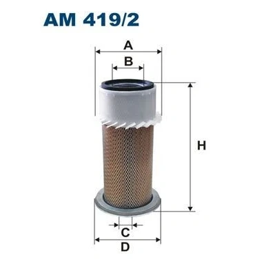 Billede af FILTRON AM 419/2 Luftfilter 394 195 Filterindsats