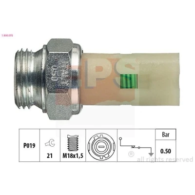 Billede af EPS 1.800.075 Olietrykskontakt M18x1,5 1 Made in Italy OE Equivalent