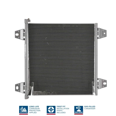 Billede af NISSENS 940031 Kondensator uden tørrer Aluminium 543 R 134a