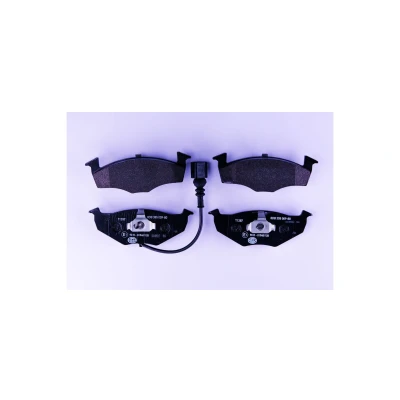 Billede af HELLA 8DB 355 009 801 Bremseklodser med indbygget slid advarselskontakt SKODA: Fabia 2, 1 Combi, I Hatchback