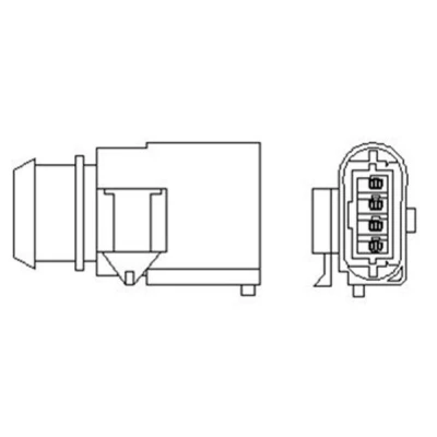 Billede af MAGNETI MARELLI 466016355077 Lambdasonde opvarmet 4 VOLKSWAGEN: Polo IV Hatchback, GOLF 5, 6, SEAT: Leon II Ibiza ST,