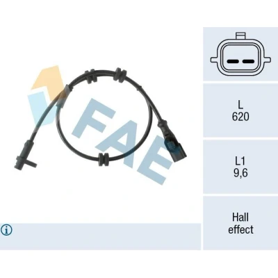 Billede af ABS Sensor FAE 78553