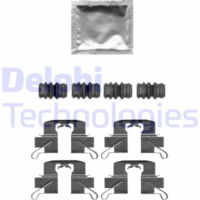 Billede af DELPHI LX0696 Tilbehørssæt, skivebremsebelægning MAZDA: CX 5 I, 2 Hatchback, 3, PEUGEOT: 3008 I