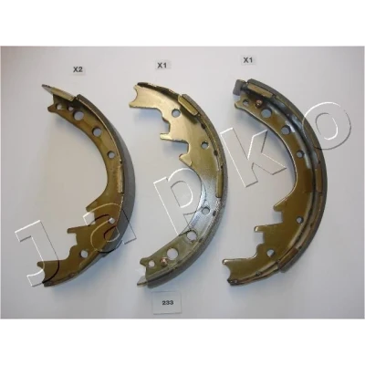 Billede af JAPKO 55233 Bremsebakker bagaksel 255 58,2 TOYOTA: HILUX 5 Pick up, HIACE 1 Wagon