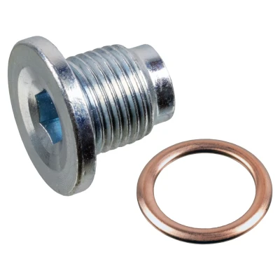 Billede af FEBI BILSTEIN 183816 Bundprop Stål med tætningsring PEUGEOT: 208 I Hatchback, 308 SW 2, 2008 Stationcar, FORD: FIESTA 6, MONDEO 4 Turnier