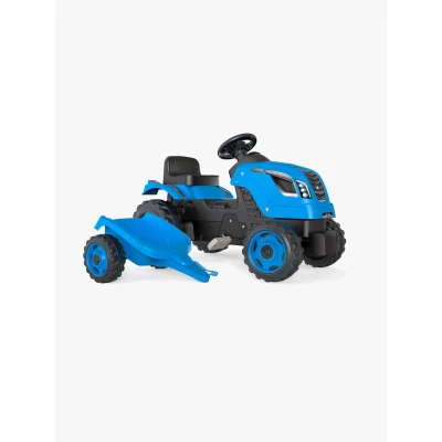 Billede af Smoby Farmer Traktor XL + Trailer, Blå