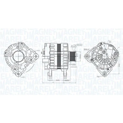 Billede af Generator MAGNETI MARELLI 063736095010