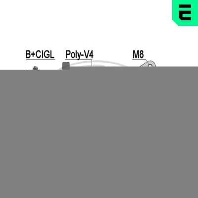 Billede af ERA 209527A Generator 14V 80A