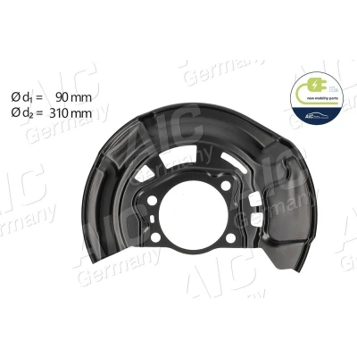 Billede af AIC 71391 Ankerplade venstre foraksel TOYOTA: Avensis III Stationcar, RAV4 SUV, Auris Hatchback