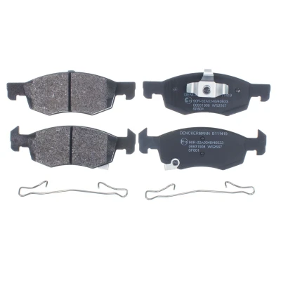 Billede af DENCKERMANN B111419 Bremseklodser foraksel med akustisk advarsel for slid OPEL: Corsa E Hatchback