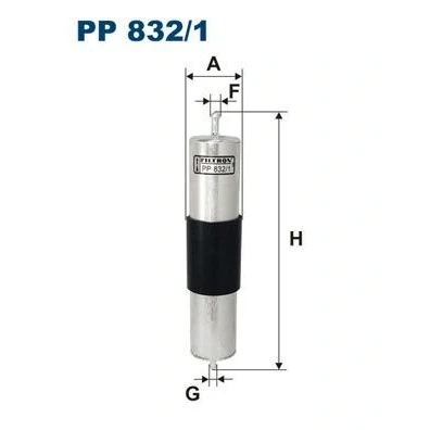 Billede af FILTRON PP 832/1 Brændstoffilter Ledningsfilter 8 BMW: 3 Touring, 5 Sedan, Sedan