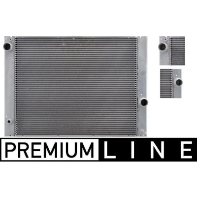 Billede af MAHLE ORIGINAL CR 580 000P Radiator til køretøjer med/uden klimaanlæg 623 486 32 Loddet køleripper BMW: 5 Sedan, Touring
