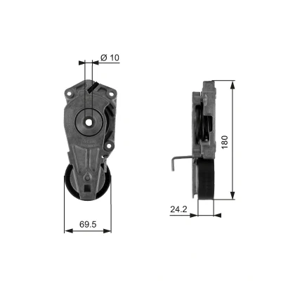 Billede af GATES FleetRunner Micro V Kit T38405 Strammehjul
