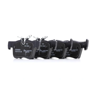 Billede af BOSCH 0 986 494 812 Bremseklodser Low Metallic med anti knirke plade BMW: X1, 2 Gran Tourer, 1 Hatchback, MINI: Clubman, Cabriolet