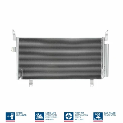 Billede af NISSENS 940437 Kondensator med tørrer Aluminium 660 R 134a SUBARU: Forester IV