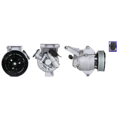 Billede af LUCAS ACP01249 Kompressor PAG 100 YF R134a, R1234yf MAZDA: CX 3