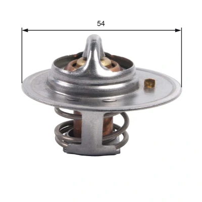 Billede af GATES TH03188G1 Termostat 88 med pakninger uden hus NISSAN: 200SX, Patrol Hardtop, 3/2 SUV, FIAT: 127 Hatchback