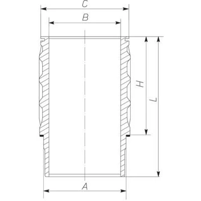 Billede af MAHLE ORIGINAL 061 WN 26 00 Cylinderforing