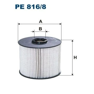 Billede af FILTRON PE 816/8 Brændstoffilter Filterindsats FORD: MONDEO 4 Turnier, C Max, FOCUS 3 PEUGEOT: 508 I SW, 308 3008