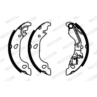 Billede af FERODO PREMIER FSB603 Bremsebakker 180 32 FIAT: Punto II Hatchback
