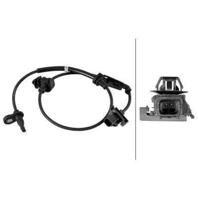 Billede af HELLA 6PU 358 219 221 ABS Sensor med klemme Hall princip 2 740 HONDA: CR V 4