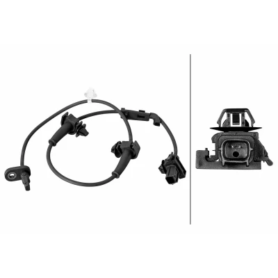 Billede af HELLA 6PU 358 219 091 ABS Sensor med klemme Hall princip 2 740