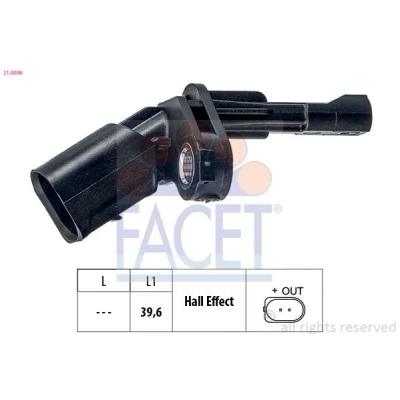 Billede af ABS Sensor FACET 21.0009
