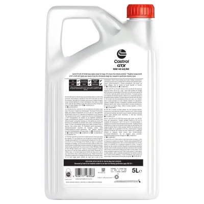 Billede af Castrol GTX A3/B3 15W 40 5l Motorolie 15F629 VOLKSWAGEN: Passat B6 Variant, Golf 4, 5, SKODA: Octavia 2 Combi, Fabia 2, II Hatchback
