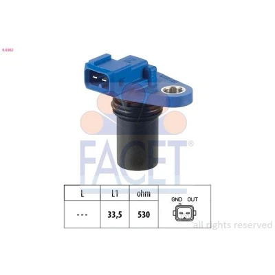 Billede af FACET 9.0302 Sensoren Made in Italy OE Equivalent FORD: Focus 2 Kombi, FIESTA 5, 6, VOLVO: V50