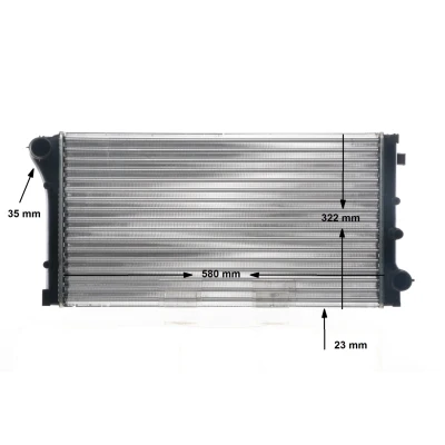 Billede af MAHLE ORIGINAL CR 1452 000S Radiator FIAT: Panda II Hatchback