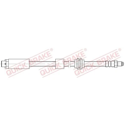 Billede af QUICK BRAKE 32.821 Bremseslange 495 M10x1 BMW: 5 Touring, Sedan
