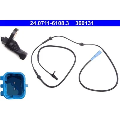 Billede af ATE 24.0711 6108.3 ABS Sensor 1670 CITROËN: C5 II Hatchback, I Stationcar