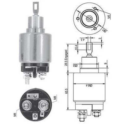 Billede af MAGNETI MARELLI 940113050126 Magnetafbryder, starter