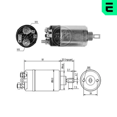 Billede af ERA ZM724 Magnetafbryder, starter