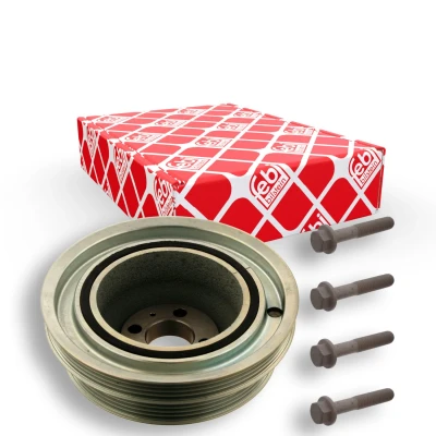 Billede af febi BILSTEIN 33815 Remskive Krumtapaksel 4PK + 7PK 165 9 med skruer, til krumtap Plus