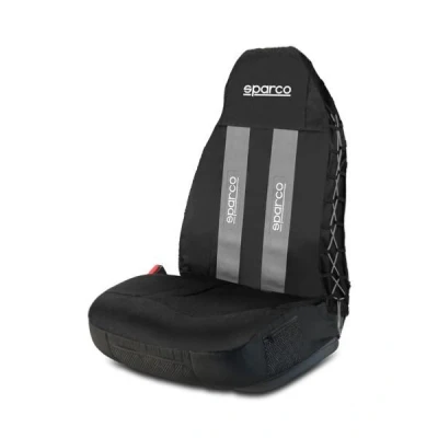 Billede af SPARCO SPC1020GR Sædeovertræk sort/grå Polyestertekstil