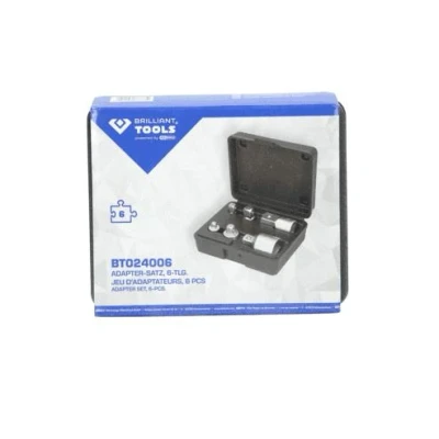 Billede af KS TOOLS BT024006 Forstørrelses / reduktionsadaptersæt, skralde 10 (3/8&quot;), 12,5 (1/2&quot;), 6,3 (1/4&quot;)