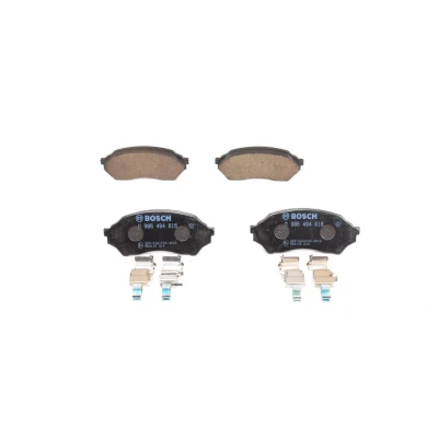Billede af BOSCH 0 986 494 616 Bremseklodser Low Metallic med akustisk advarsel for slid anti knirke plade MAZDA: 323 F 6