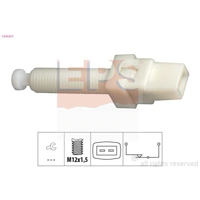 Billede af EPS 1.810.015 Bremselyskontakt mekanisk M12x1,5 Made in Italy OE Equivalent