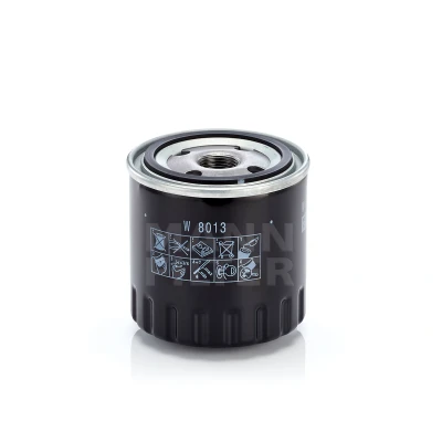 Billede af MANN filter W 8013 Oliefilter M 20 X 1.5 med en returløbs stop ventil Påskruet RENAULT: GRAND SCENIC 3, MEGANE 3 Grandtour,