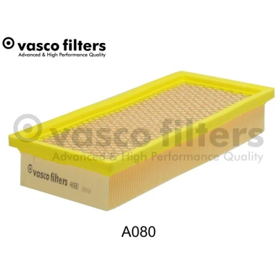 Billede af DAVID VASCO A080 Luftfilter 49 123 282 rektangulær Filterindsats med integreret gitter FIAT: Panda II Hatchback, Punto Hatchback