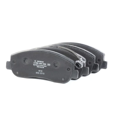 Billede af BOSCH 0 986 494 498 Bremseklodser Low Metallic med indbygget slidsensor anti knirke plade RENAULT: MASTER 3 Kasten, 3, Bus
