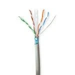 Billede af Netværkskabel Roll CAT6 Stranded F/UTP CCA 100.0 m Indendørs Runde PVC Grå Gaveæske