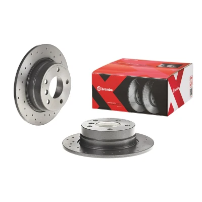Billede af BREMBO XTRA LINE 08.9787.1X Bremseskiver 280 10 5 hullet, fuldstændigt coatet højkarboniseret med skruer BMW: 1 Hatchback