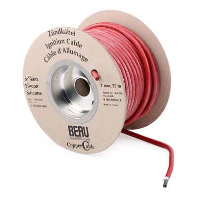 Billede af BERU COPPER CABLE 7MMSRED Tændkabler Kobber, Silikone Rød