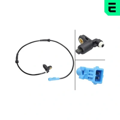 Billede af OPTIMAL 06 S041 ABS sensor passiv 775 PEUGEOT: 206 Hatchback, SW